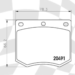 MINTEX MGB633 M1166 RACING PADS