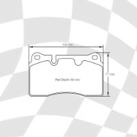 PAGID E4943 RSC1 PADS