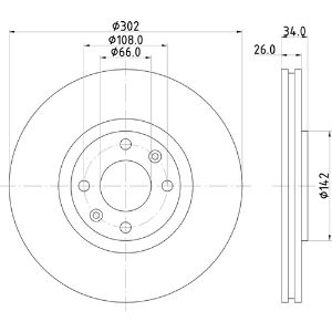 STANDARD DISCS (PAIR)