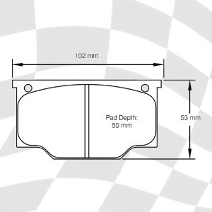 MINTEX MDB1541 M1155 RACING PADS