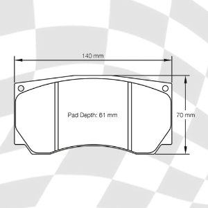 MINTEX 2020 F2R 18.00RACING PADS