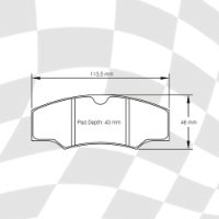 PAGID E1749 RS29 PADS (MDB1200)