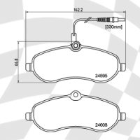 MINTEX MDB2901 STANDARD BRAKE PADS