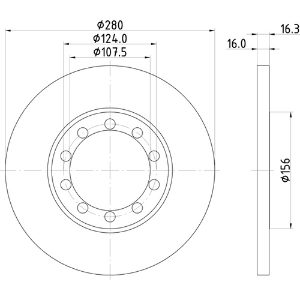 PAIR STD DISCS