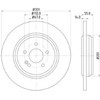 MINTEX STANDARD DISCS (PAIR)