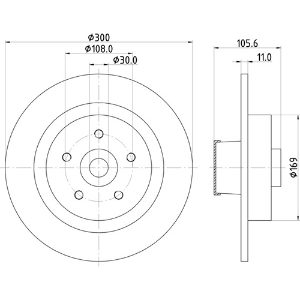 MINTEX STD DISCS (PAIR)