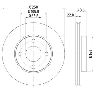 STANDARD MINTEX DISCS (PAIR)