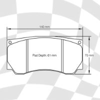 MINTEX RACING DISC PADS