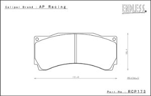 ENDLESS RCP173 ME20 PADS