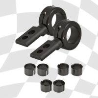 360 BLACK UNIVERSAL MOUNTING BRACKET KIT, FITS 0.75 INCH TO