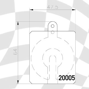 MINTEX 704 F4R 16.80 RACING PADS