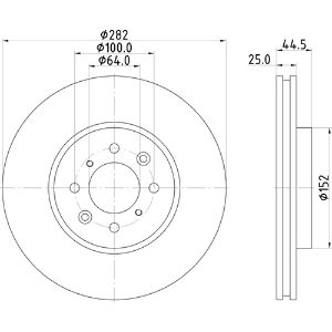 MINTEX STD DISCS (PAIR)