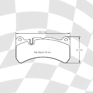 PAGID E8005 RS14 PADS