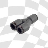 8mm Equal Y  Connector