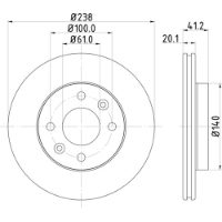 MINTEX STD DISCS (PAIR)