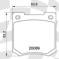 MINTEX 535 F4R 14.40 RACING PADS